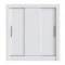 Placard Ropero 3 Puertas Corredizas Dormitorio Blanco