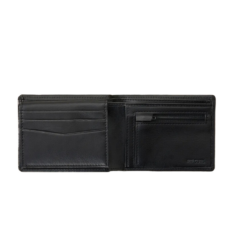 Billetera Rip Curl Stapler Pu All Day - Negro Billetera Rip Curl Stapler Pu All Day - Negro