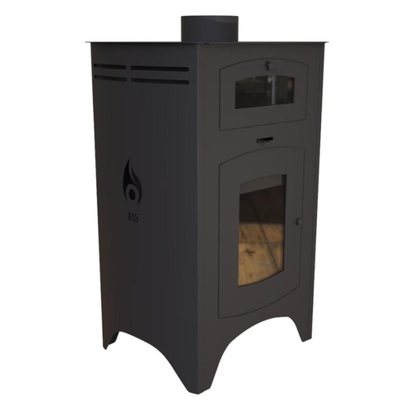 Calefactor Tromen Austral A15 con Horno Integrado Calefactor Tromen Austral A15 con Horno Integrado