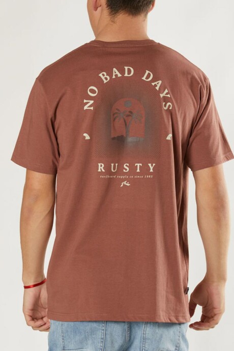 T-SHIRT MIAMI RUSTY Bordeaux
