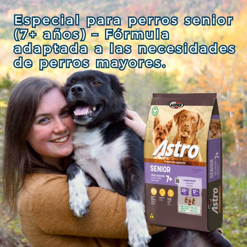 ASTRO PERROS SENIOR 7 KG ASTRO PERROS SENIOR 7 KG