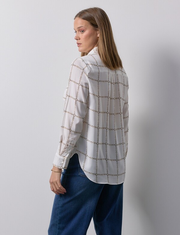 Camisa Printed BLANCO/MULTI