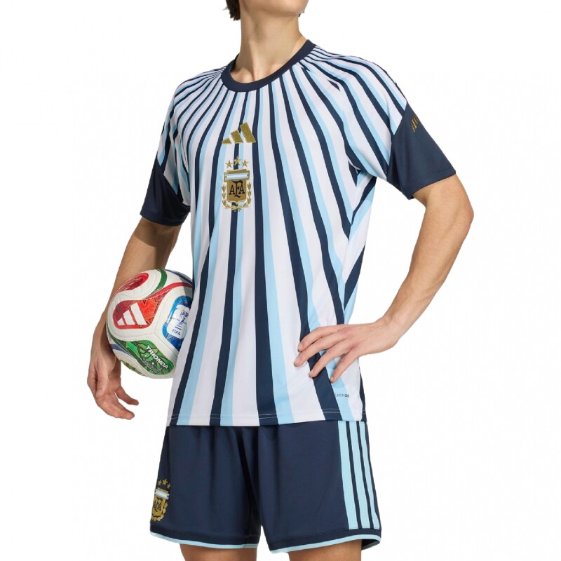 Camiseta adidas Argentina Prepartido White