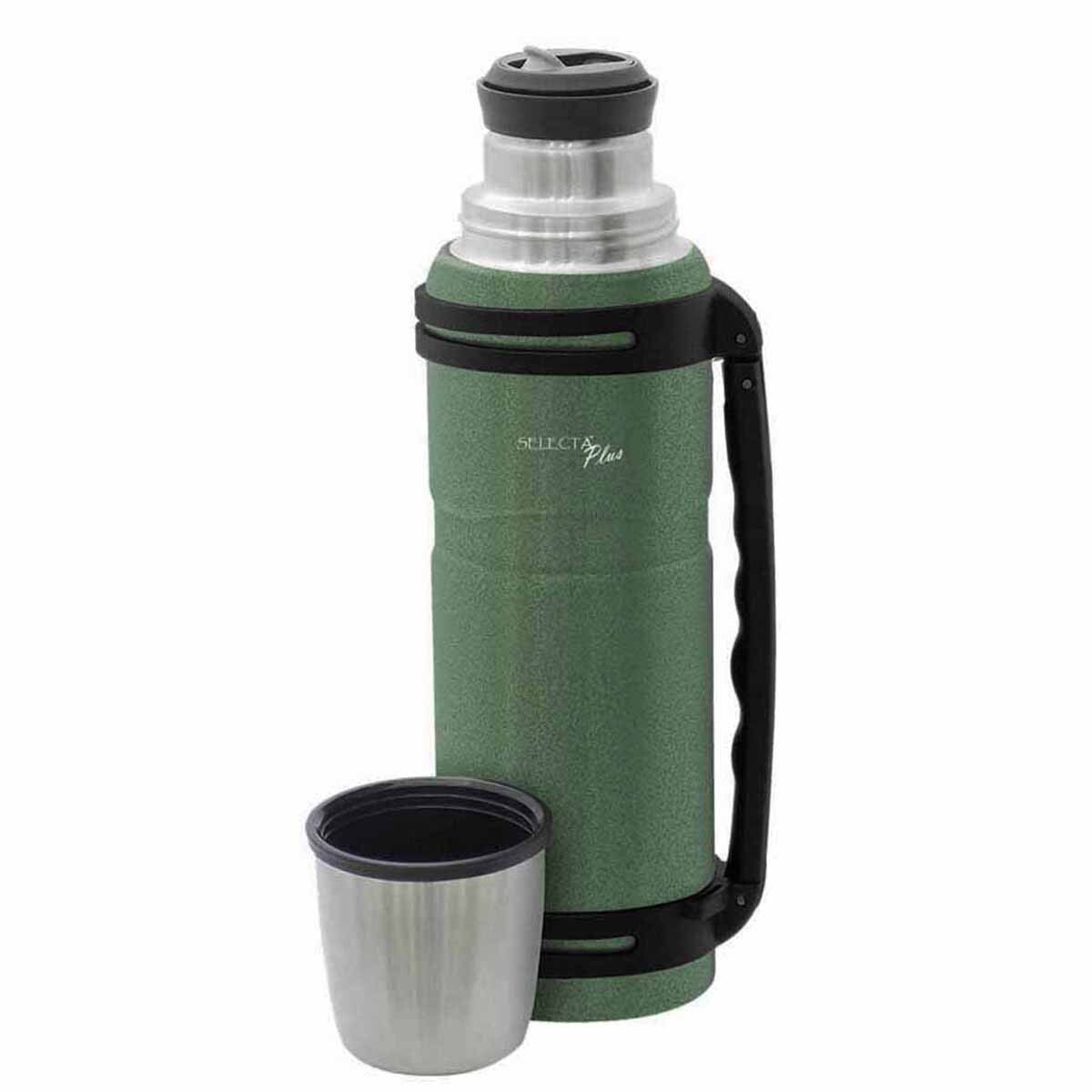 Termo 1200 ml doble pared Selecta - VERDE 