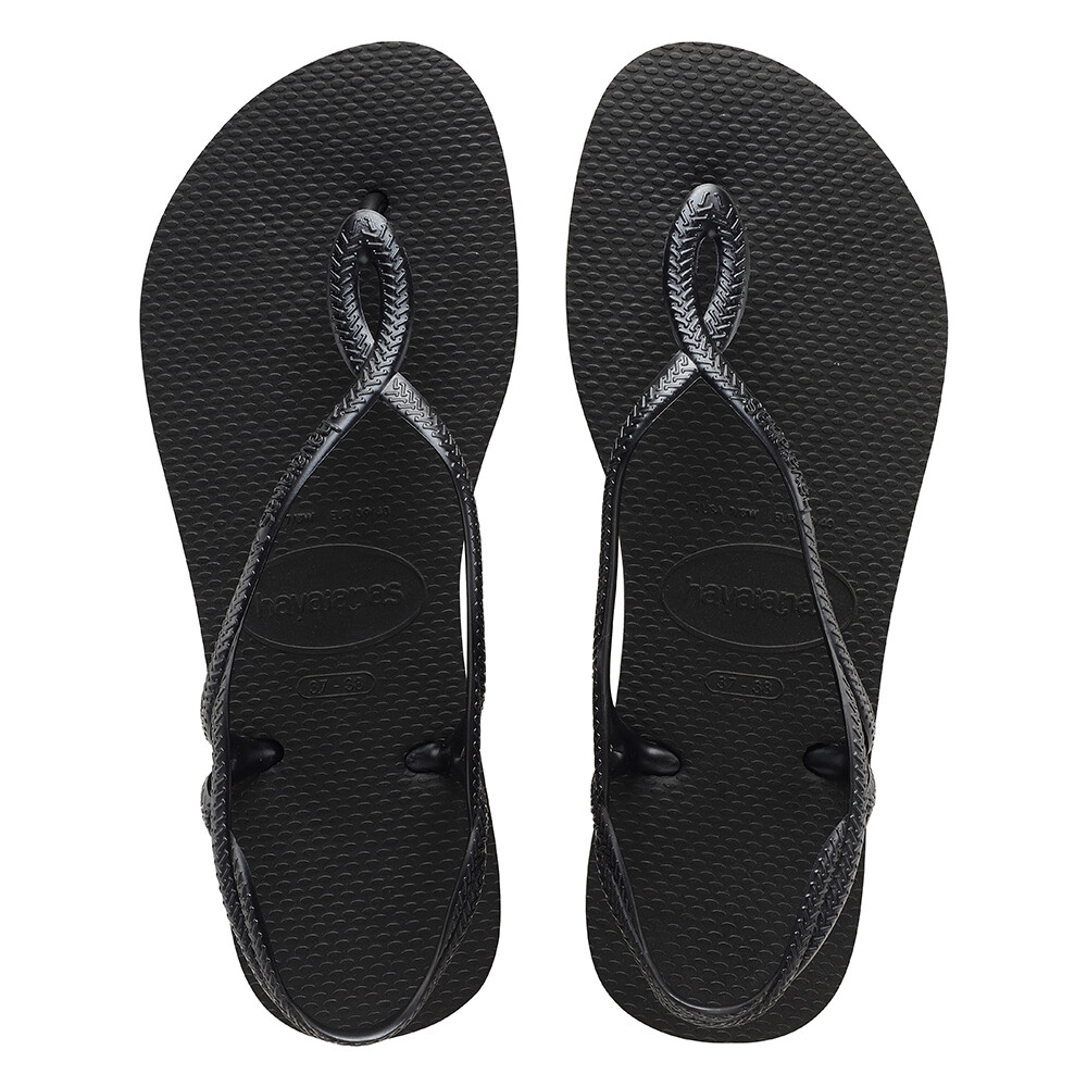 Sandalias Havaianas Luna Mujer Negro