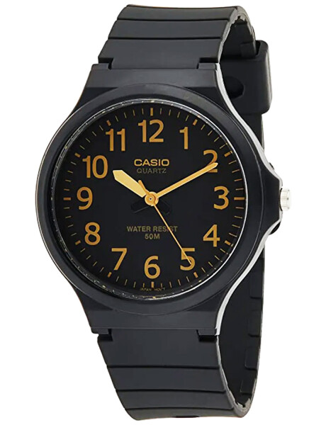Reloj Análogo Casio MW-240 Resistente Al Agua Dorado