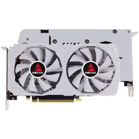 Tarjeta Video Biostar RX580 8GB DDR5 Blanca 001