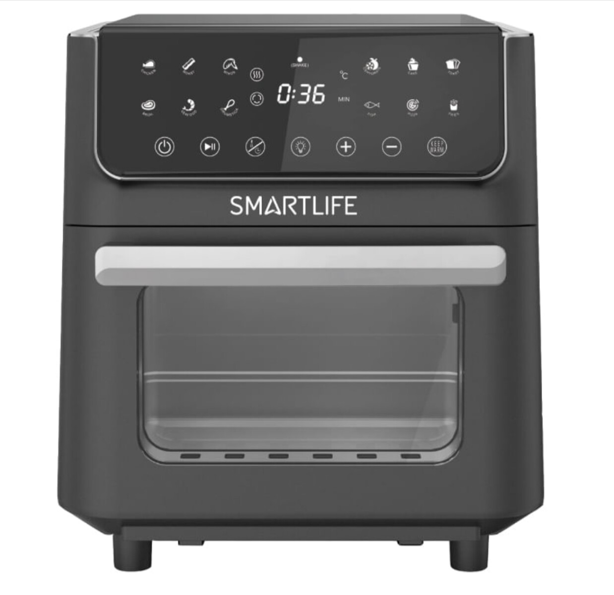FREIDORA SIN ACEITE SMARTLIFE MOD. SL-AFDG012 