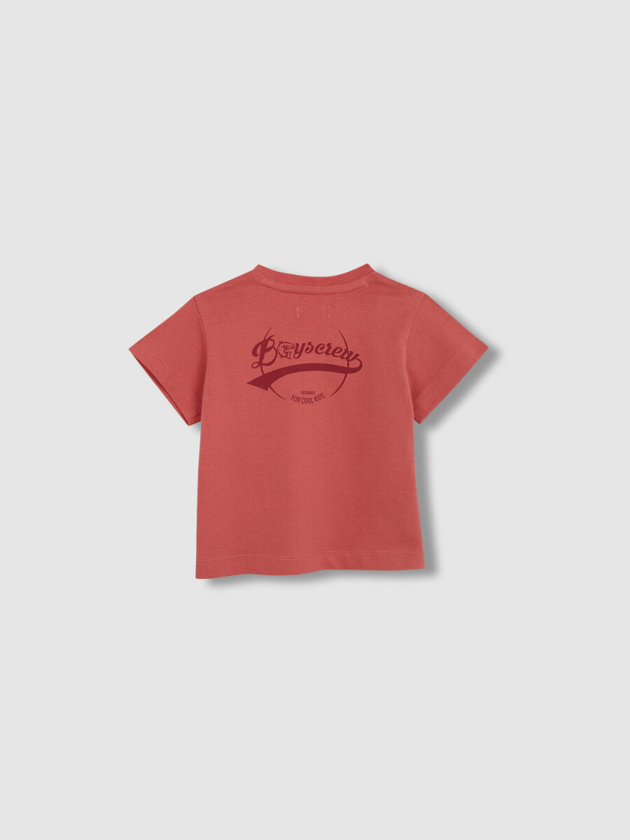 Camiseta Boyscrew Rosa