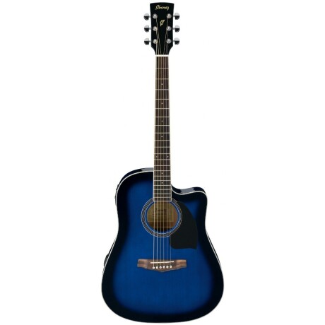 Guitarra Electroacústica Ibanez Pf15ece Azul Guitarra Electroacústica Ibanez Pf15ece Azul