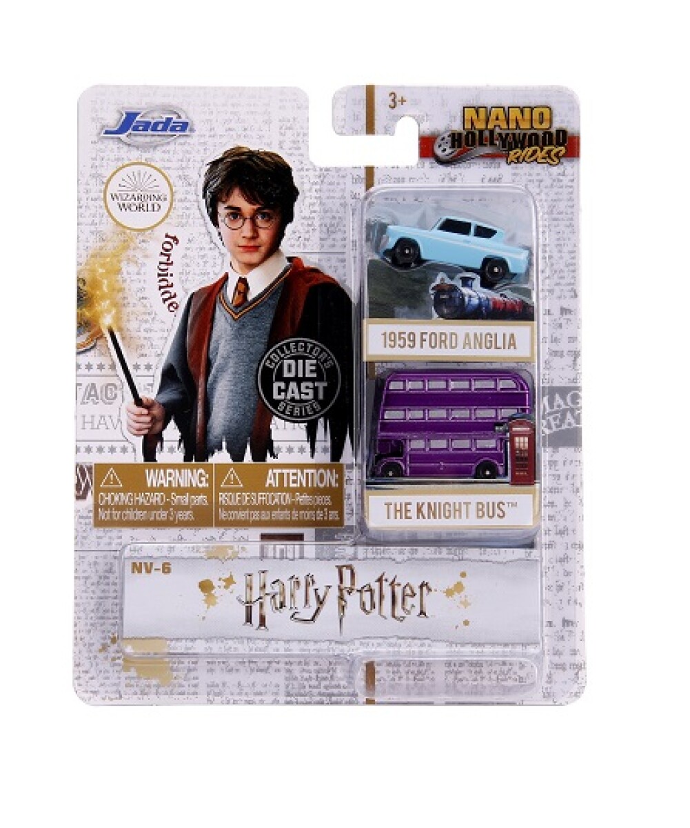 Pack X 2 Autitos Nano Harry Potter - 001 