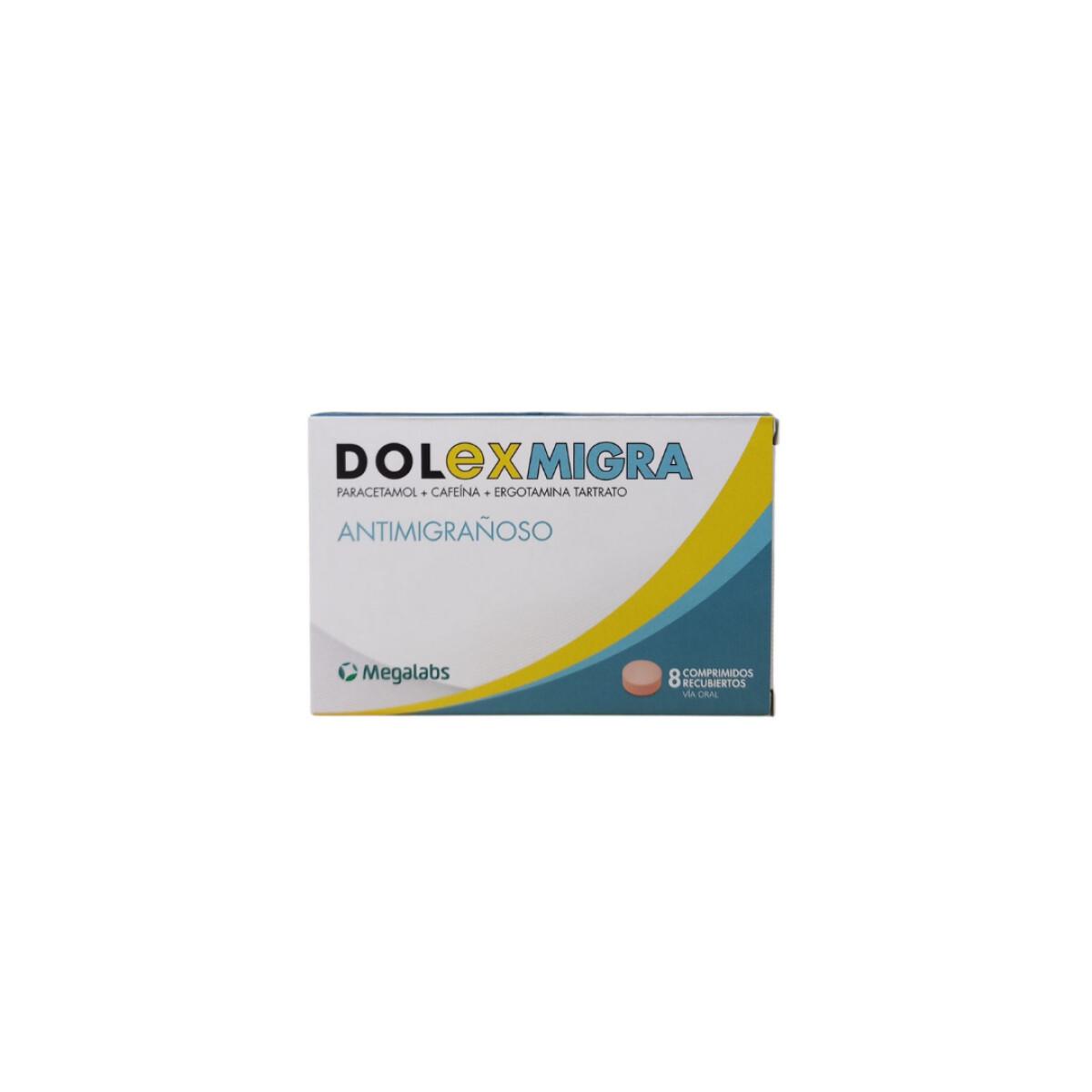 Antimigrañoso Dolex Migra x 8 comprimidos 