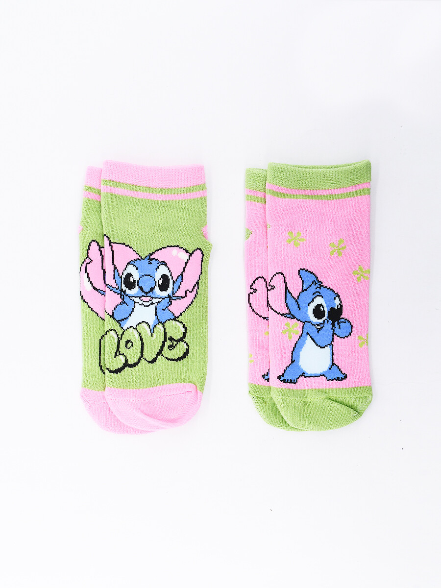 MEDIAS GREEN STITCH PACK X2 - VARIANTE 1 