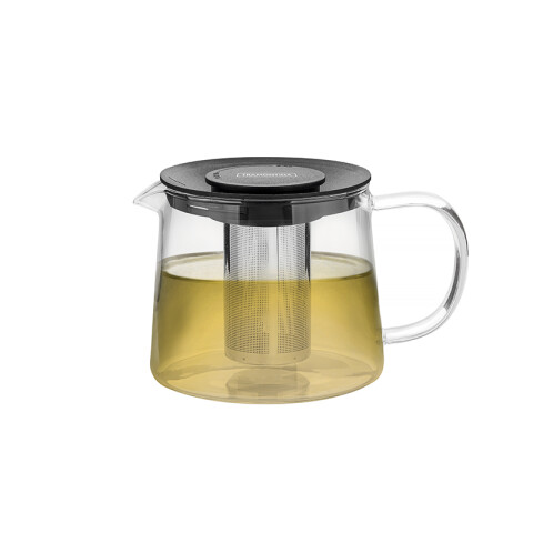 Tetera de vidrio e inox. con infusor 900ml. -TRAMONTINA TF6620