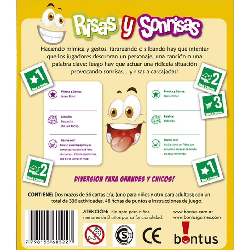 Risas y Sonrisas Juegos para Llevar Risas y Sonrisas Juegos para Llevar