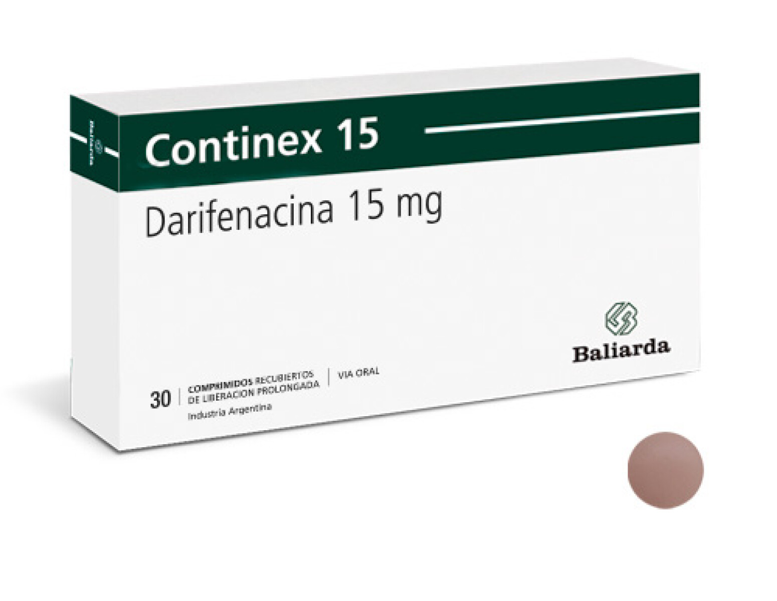 Continex 15mg 30 Comprimidos 