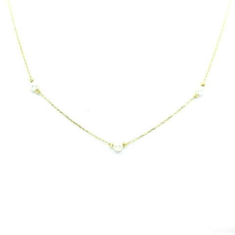 Collar en Oro 10Kilates con Perla de Cultivo Collar en Oro 10Kilates con Perla de Cultivo