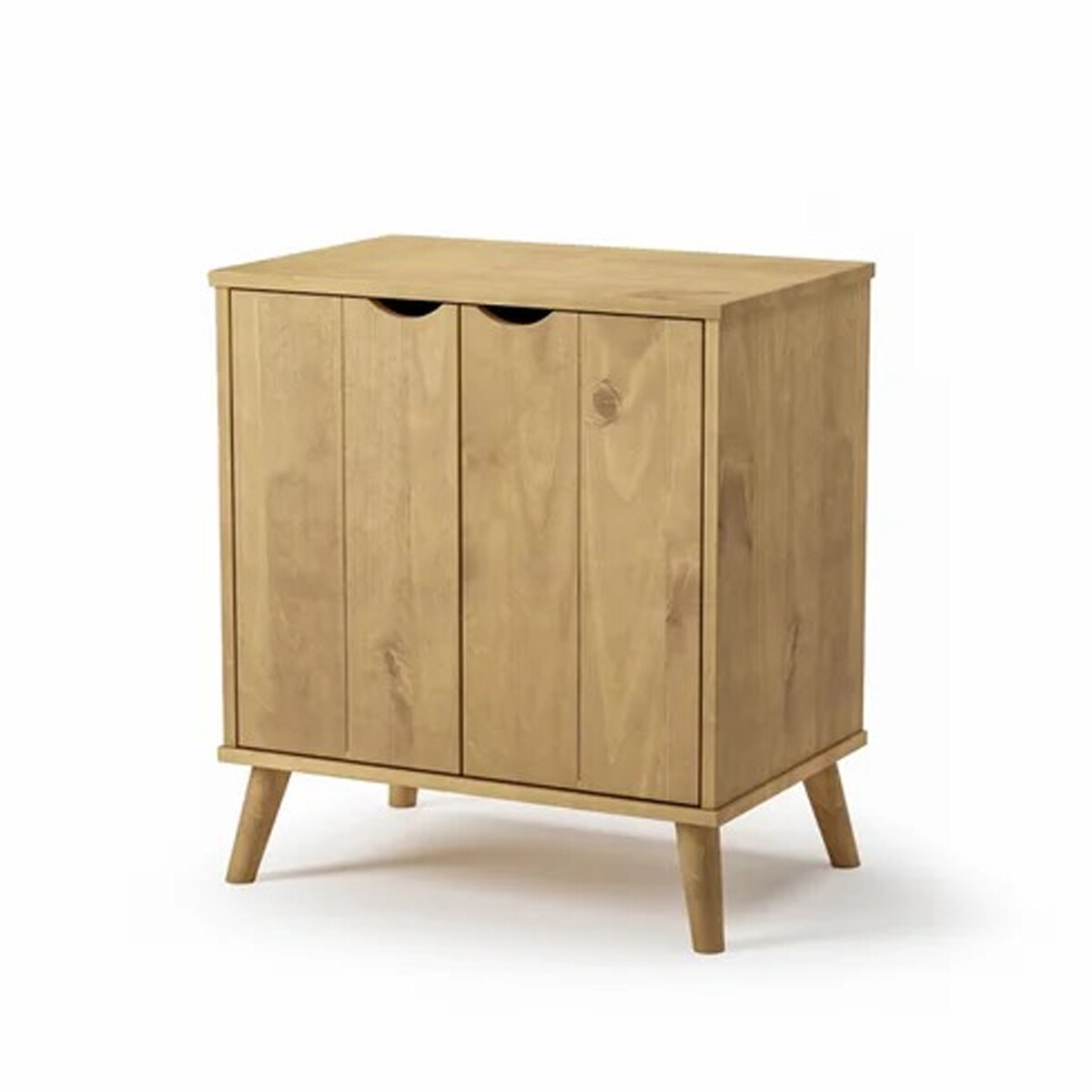 Armario aparador en madera maciza 2 puertas - MADERA 
