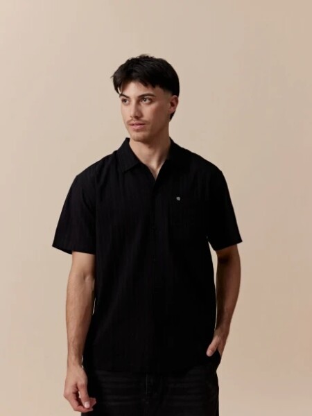 CAMISA KRISTOBELGA 30701 NEGRO