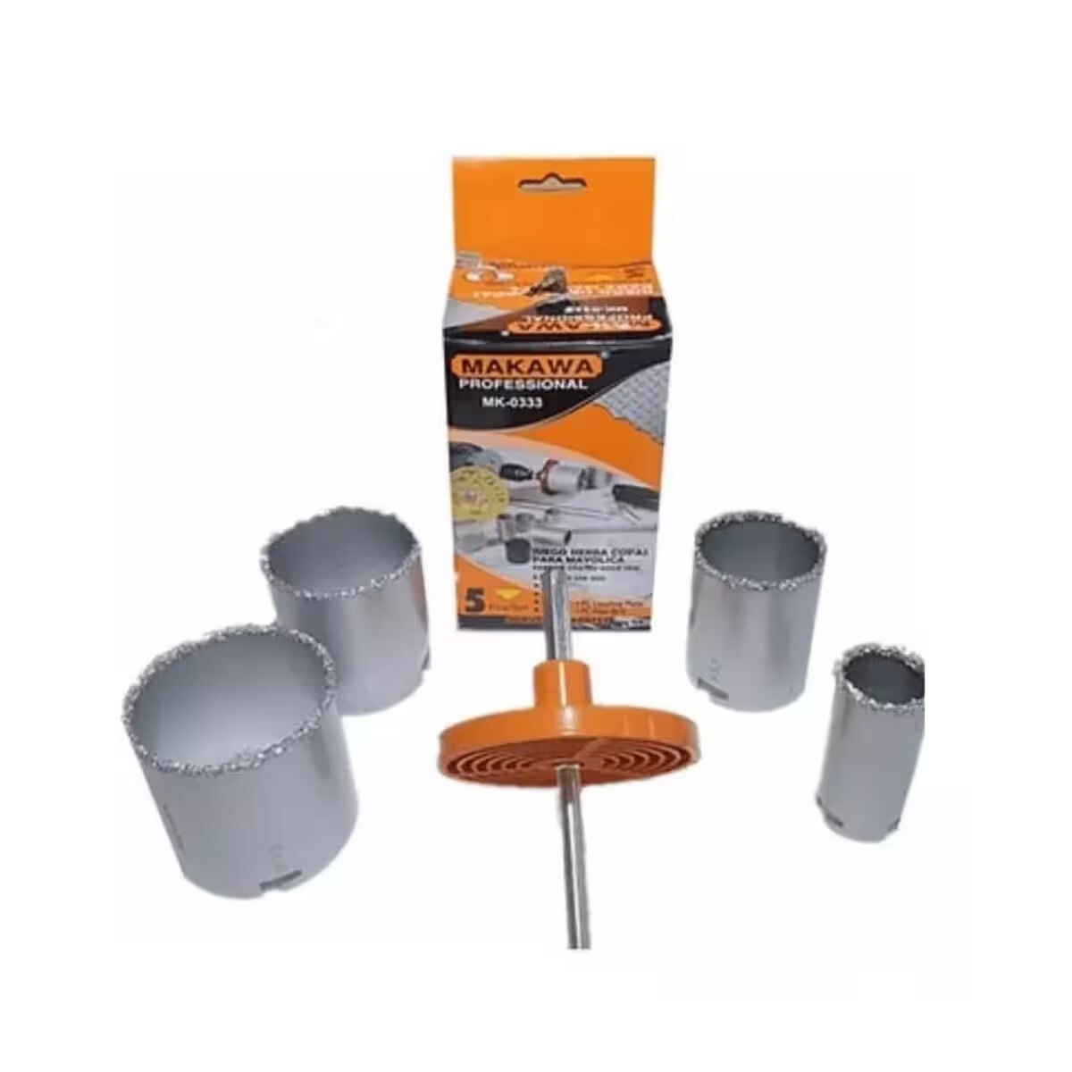 Mecha Copa Para Mampostería 5 Pcs 