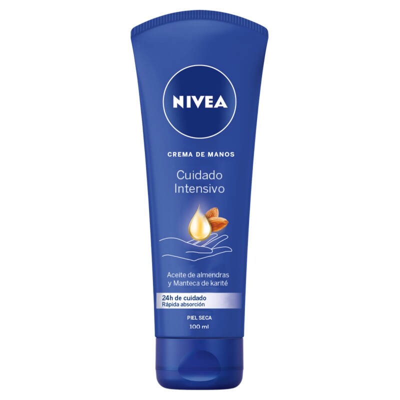 Crema De Manos Nivea Cuidado Intensivo 100 Ml. Crema De Manos Nivea Cuidado Intensivo 100 Ml.