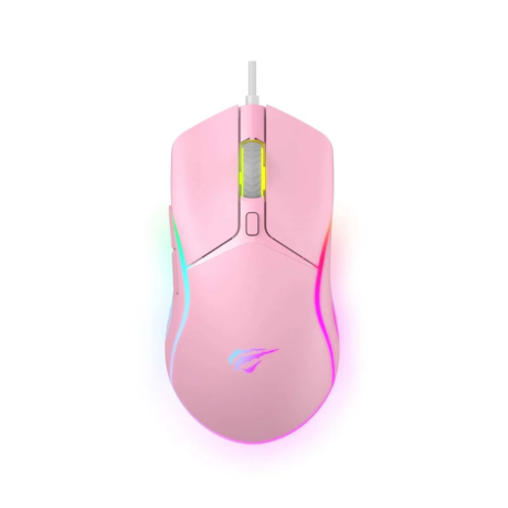 MOUSE HAVIT GAMING SERIES MS1029 RGB ROSA MOUSE HAVIT GAMING SERIES MS1029 RGB ROSA