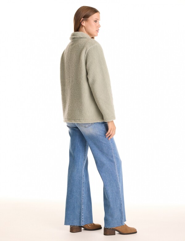 Sobrecamisa Sherpa VERDE CLARO