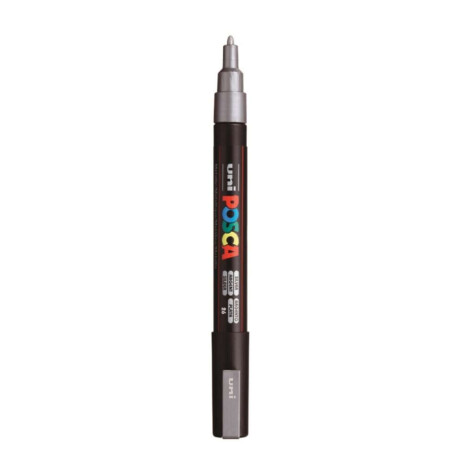 Marcador Uni Posca PC-3M 1.3mm Gris