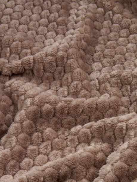 Manta throw ROSENVIAL 130x160 arena oscura Manta throw ROSENVIAL 130x160 arena oscura