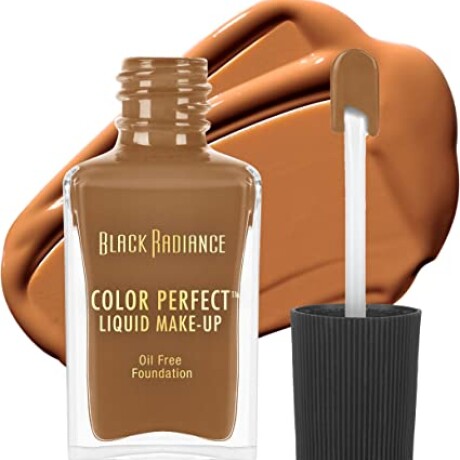 Black Radiance Color Perfect Maquillaje líquido sin aceite, 8413 Rum Spice Black Radiance Color Perfect Maquillaje líquido sin aceite, 8413 Rum Spice