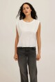 MUSCULOSA BELZO Blanco