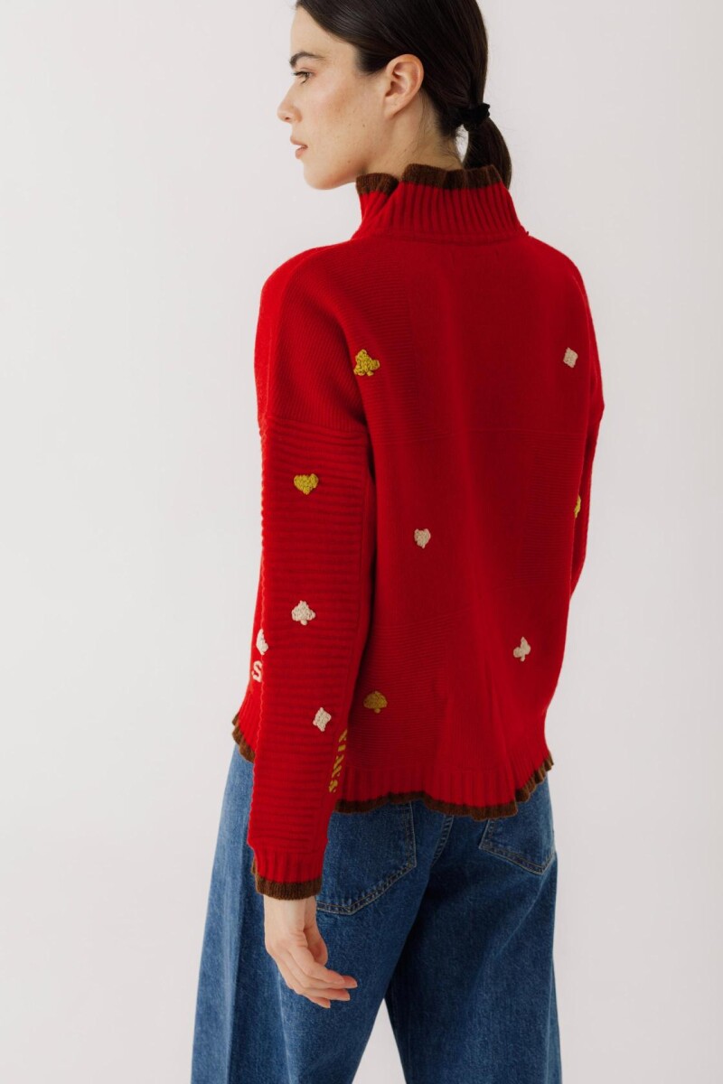 PRE VENTA Buzo Domino Rojo