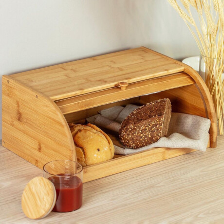 Panera Bambú Natural Alto 16cm x Largo 40cm x Ancho 27cm Panera Bambú Natural Alto 16cm x Largo 40cm x Ancho 27cm