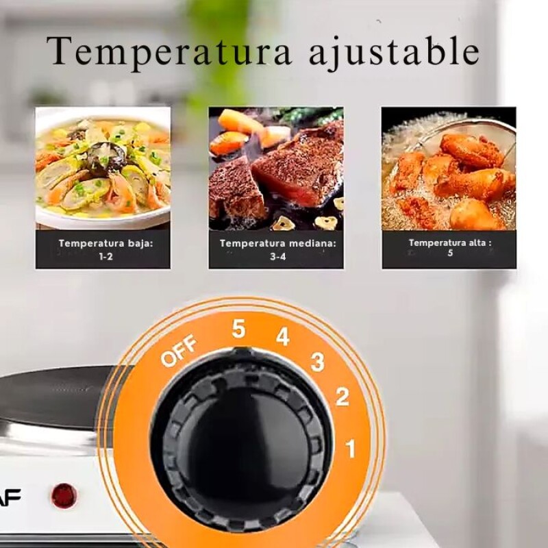 Anafe Electrico Una Hornalla 1000w Anafe Electrico Una Hornalla 1000w