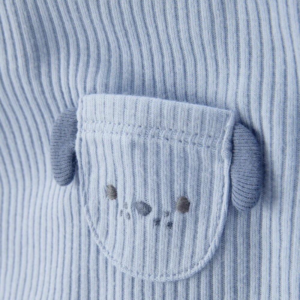 Set x3 baberos carters celeste perrito