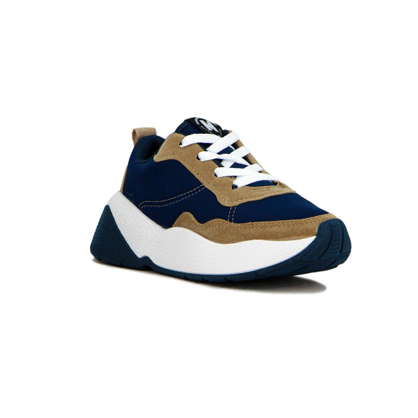 Molekinho Calzado Casual Acordonados Marino-beige