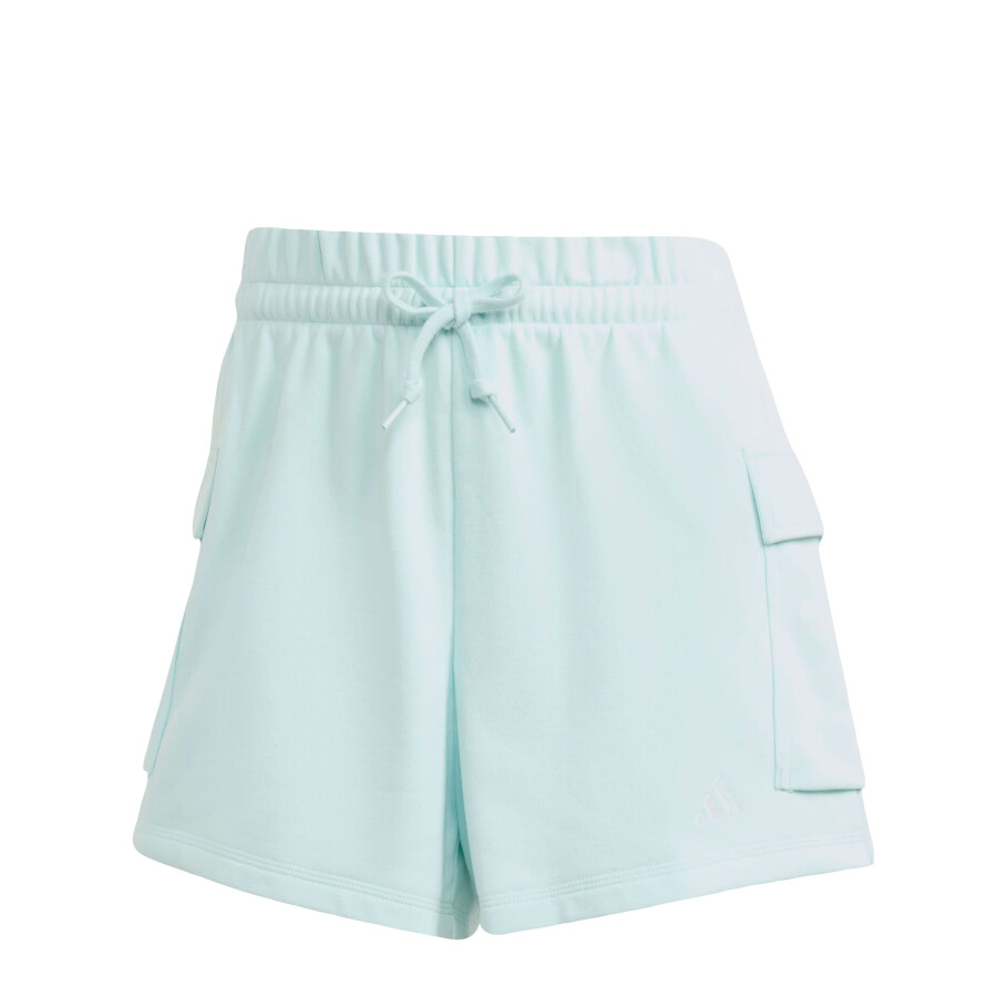 Short de Mujer Adidas Cargo Essentials Logo Verde Menta
