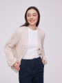 Cardigan Depos Crudo / Natural