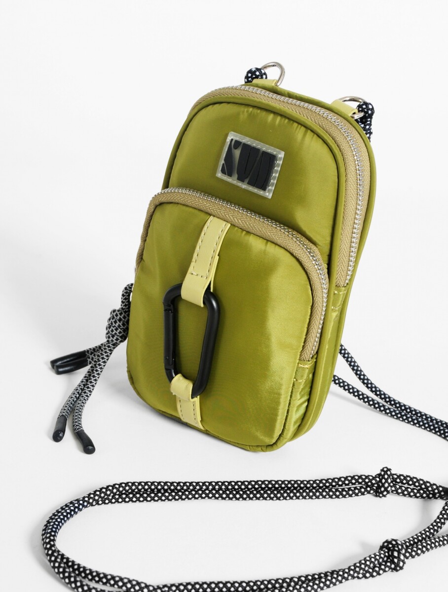 Porta celular hook - verde 