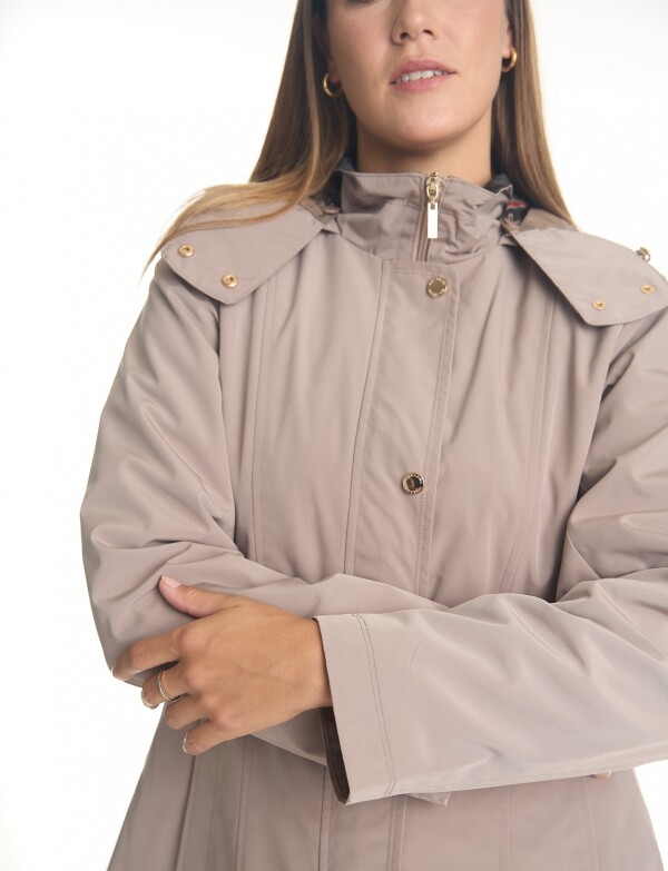Gabardina Impermeable TOSTADO