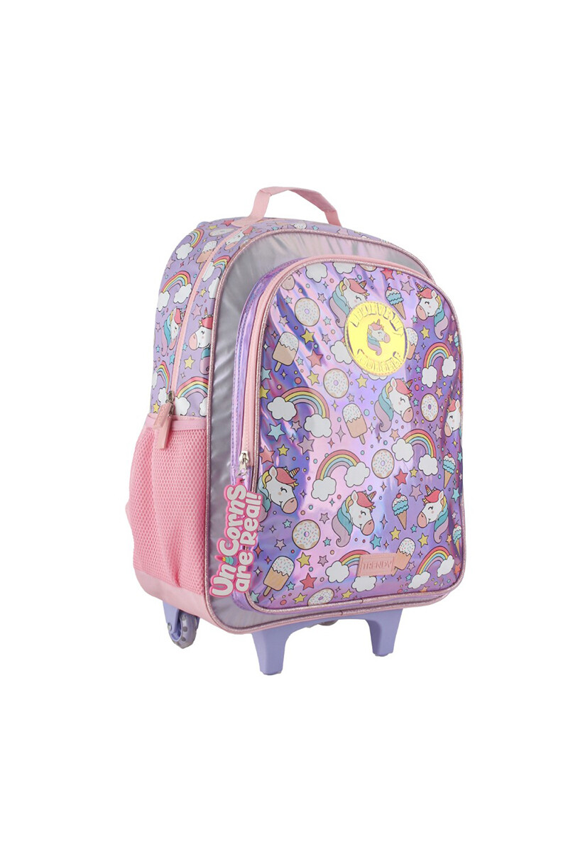 Mochila con carrito Trendy Rosado
