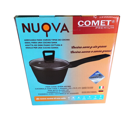 Olla con Mango Comet 18 cm de diámentro Violeta Negro