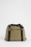 Mochila hobo con llavero verde