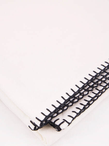 MANTEL ALGODÓN OFF WHITE