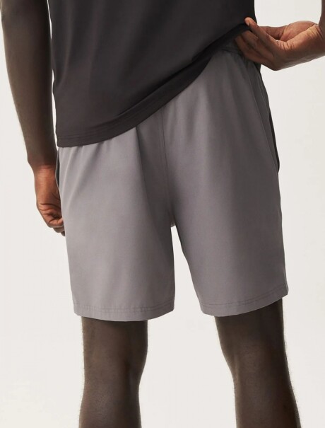 BERMUDA DEPORTIVA BÁSICA GRIS