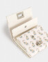 Billetera Billetera Solapa Paisley - Estampado Flores