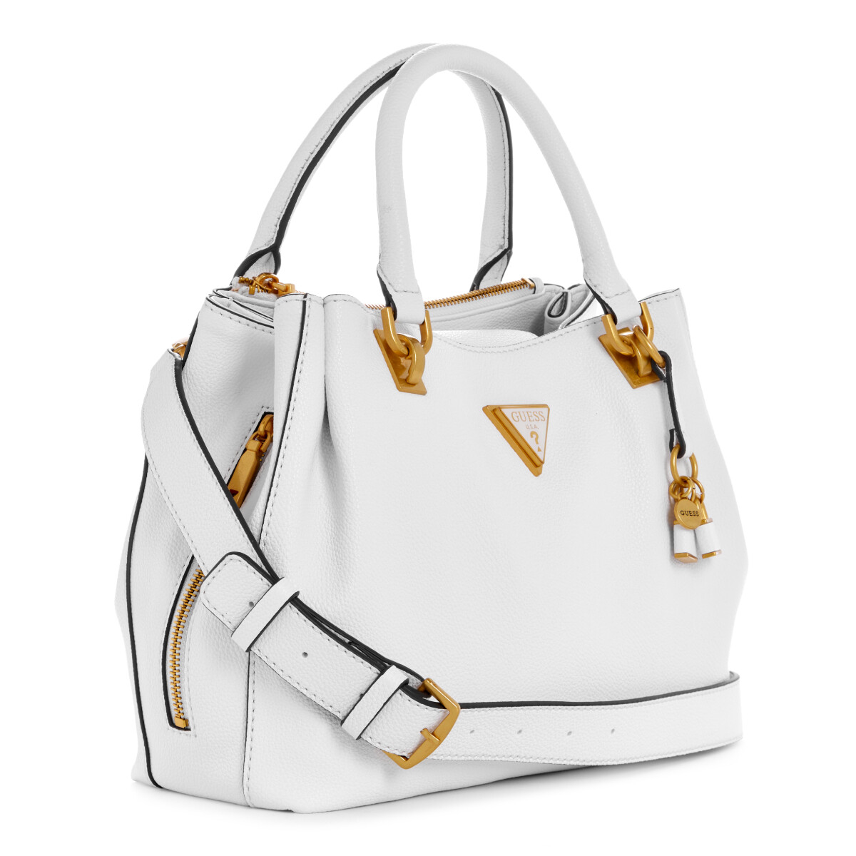 Cartera Guess Cosette Mediana Blanco 