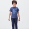 CAMISETA MM MASC AZUL ESCURO