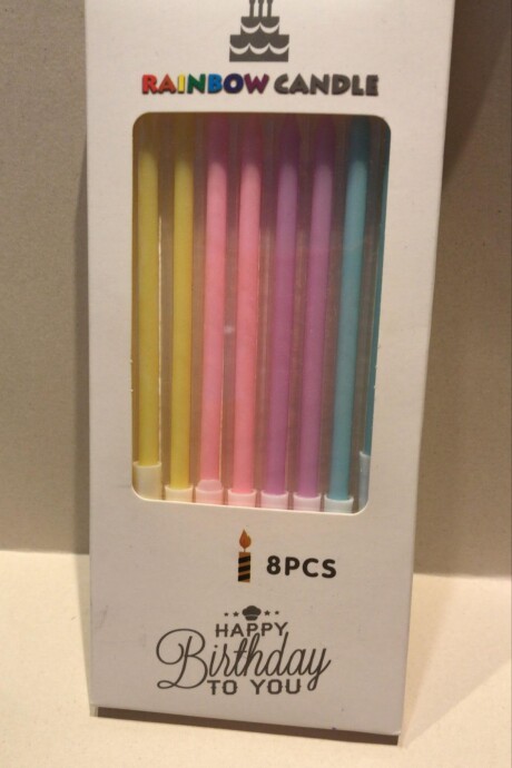 VELAS COLOR PASTEL VELAS COLOR PASTEL