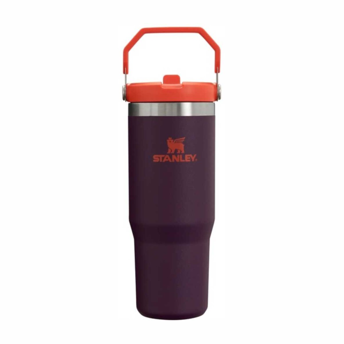 FLIP STRAW TUMBLER | 887 ML - PLUM STRIPE 